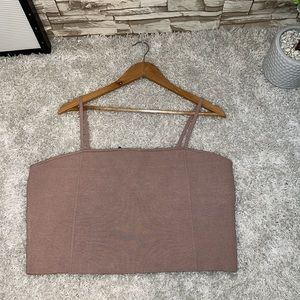 EXPRESS XL Cropped Tank Top